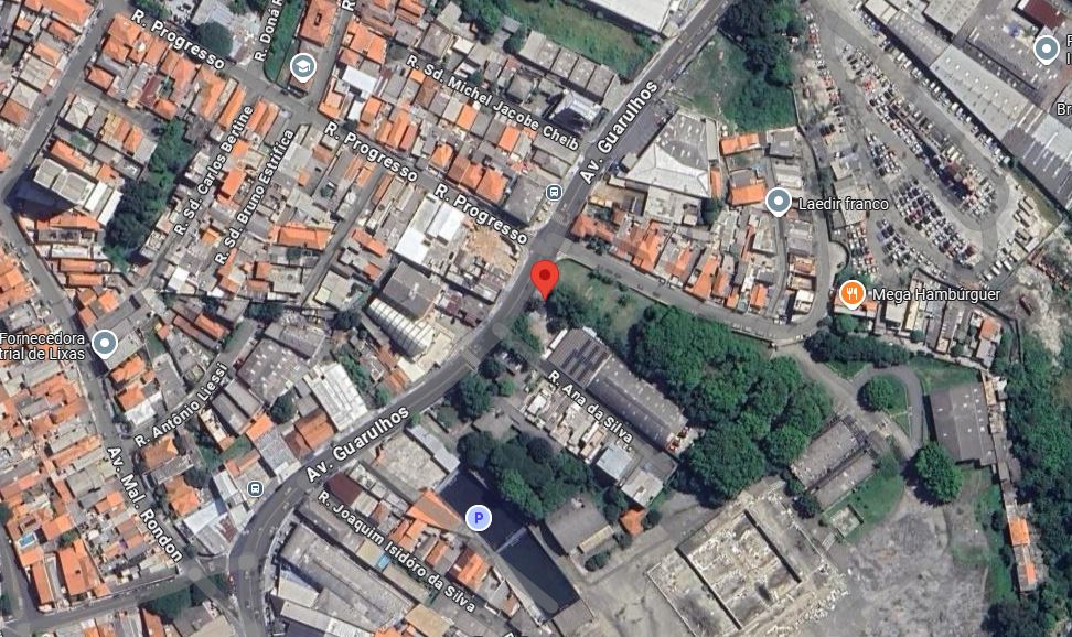 Mapa de localização do Next Guarulhos próximo ao Shopping Internacional